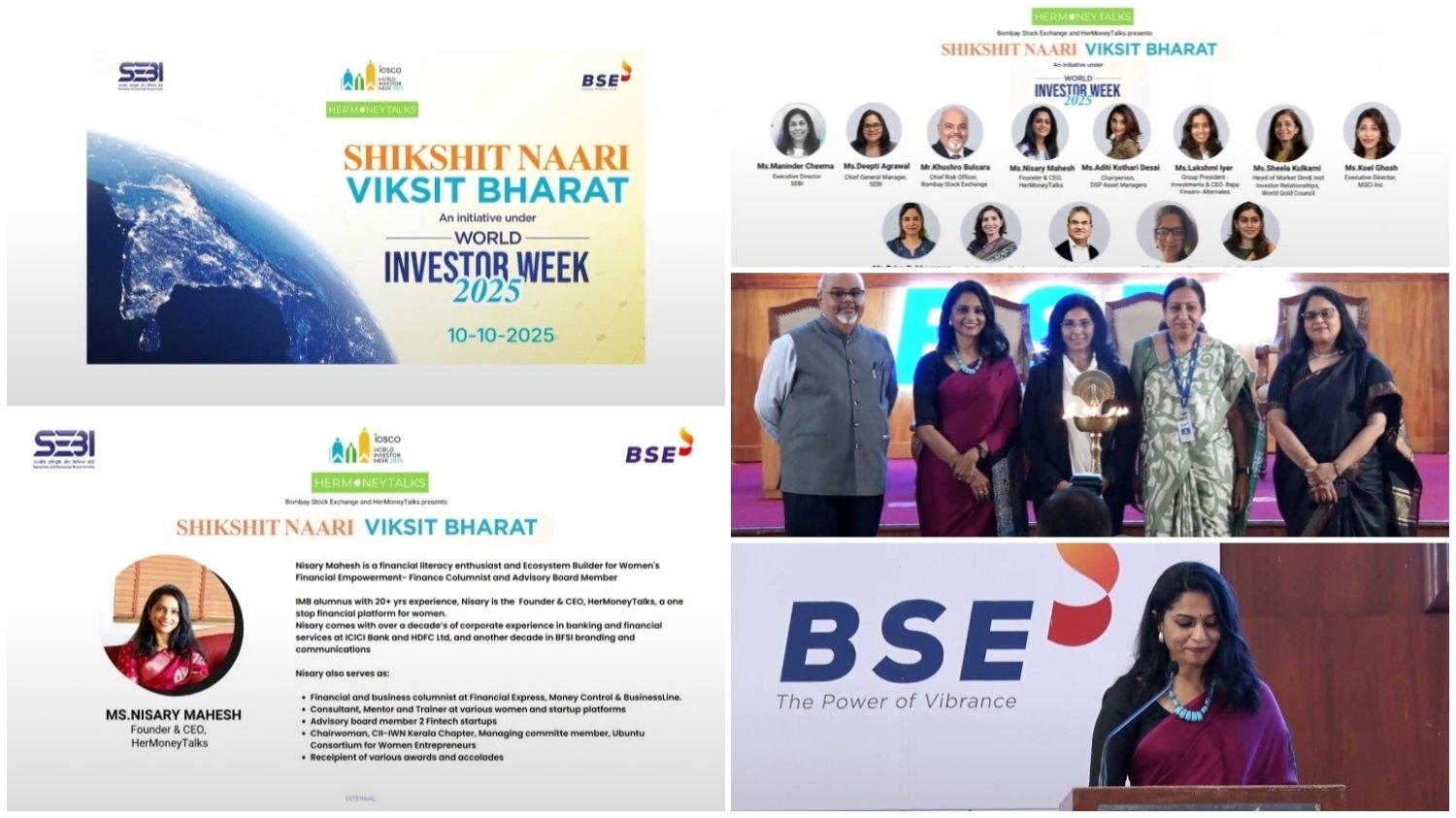 Finance Summit for Women by HerMoneyTalks and BSE India 2025